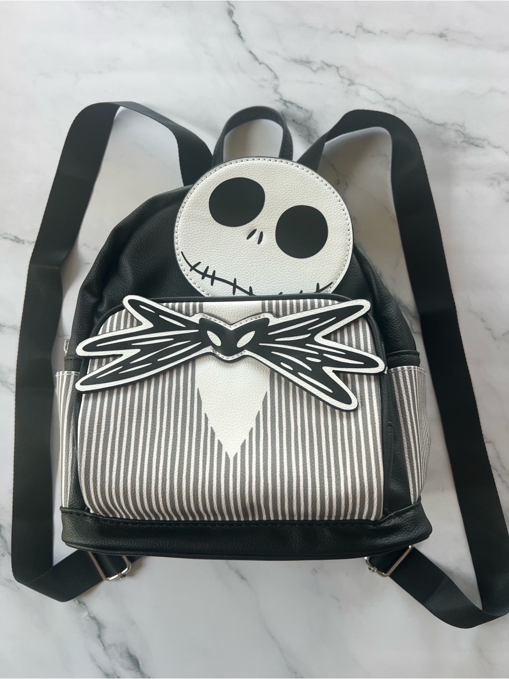 Disney Skellington Mini Backpack - Black & White